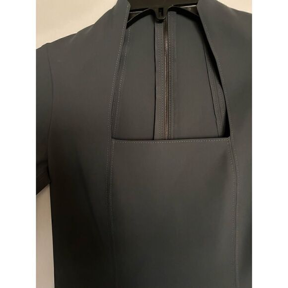 Maria Pinto M2057 Gray Scuba Pencil Dress Size XS - Picture 5 of 5